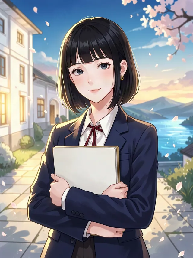 Chiaki Masuda, art club, second year — an AI roleplay character from the Hoshimori world of Mythx