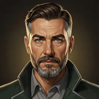 Captain Aldric Vane (human), captain of the Coppergate watch — a character in The Hollow Lantern