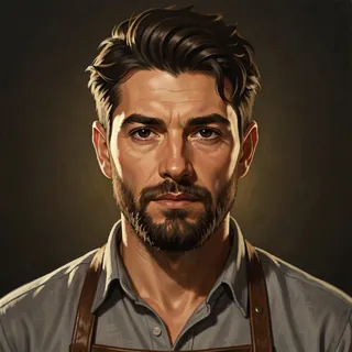 Bram Tallow (human), the Lantern's cook and cellarman — a character in The Hollow Lantern