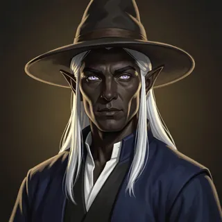 Ilvarin Sael (drow), wizard, an exiled scholar — a character in The Hollow Lantern