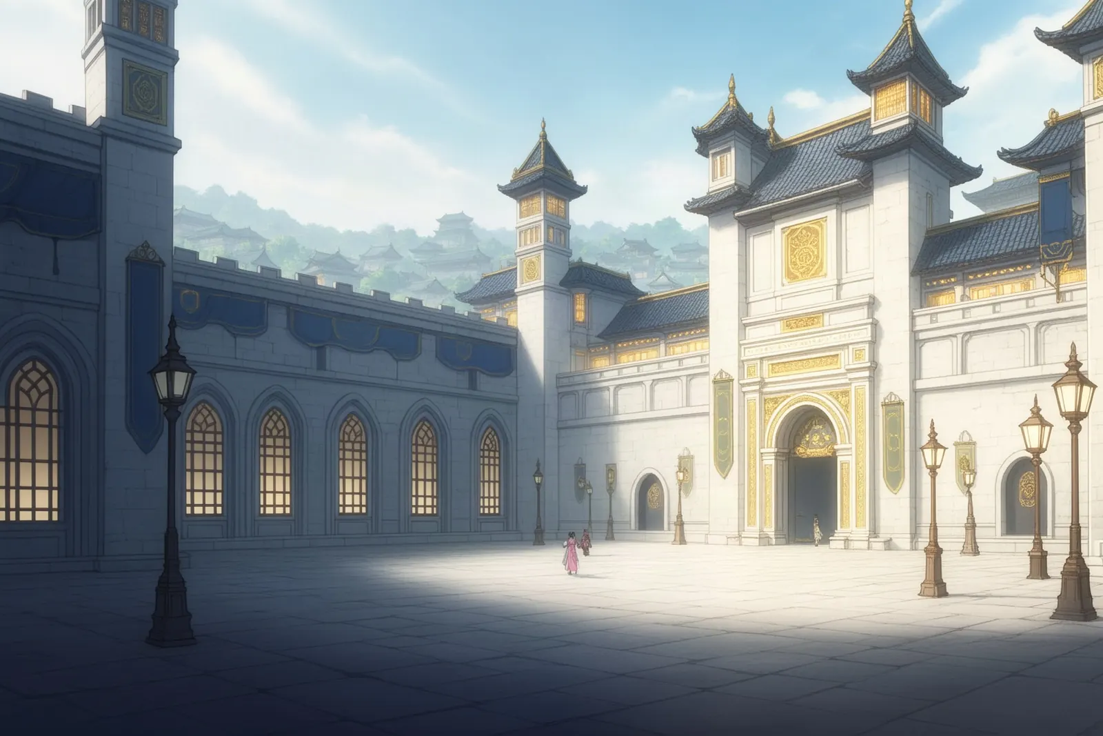 Solenne, the magic academy world in Mythx