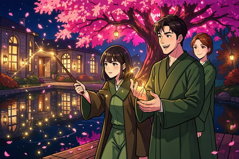 Briarwick, the Magic Academy world in the Mythx AI roleplay game