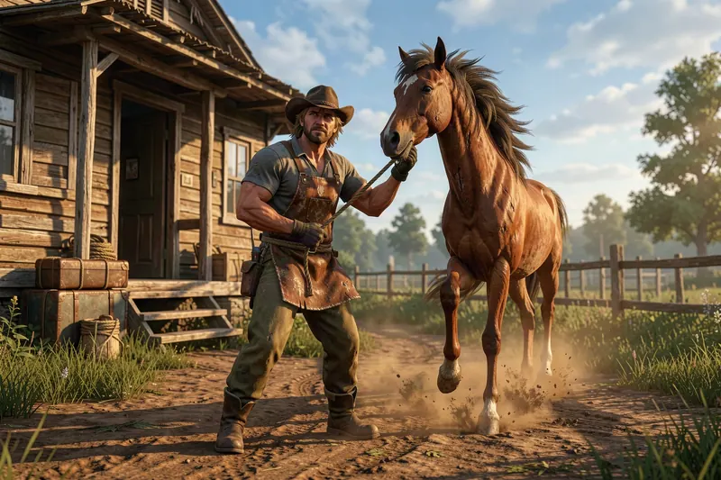 Cottonwood, the Wild West world in the Mythx AI roleplay game